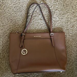Michael Kors Tan Ciara Leather Tote